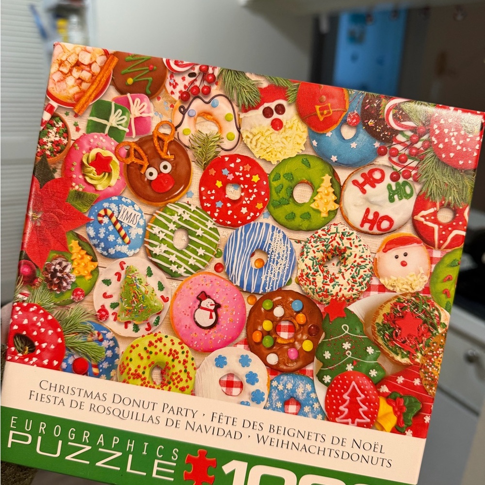 Eurographics Christmas Donut Party Puzzle